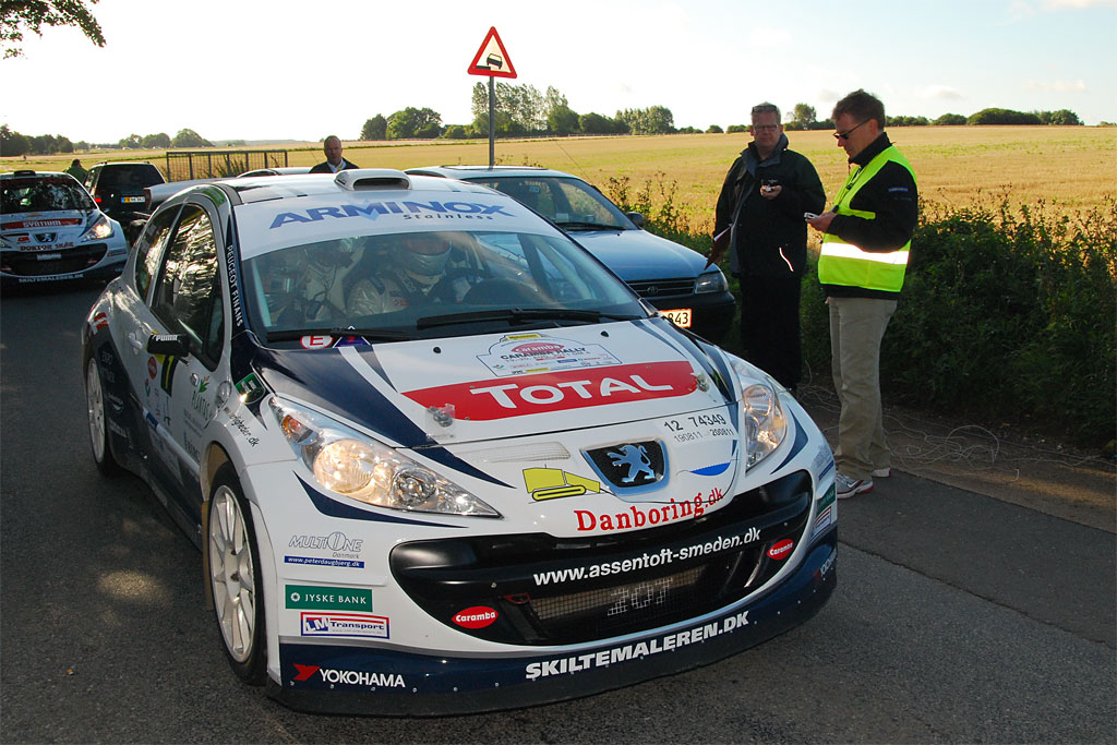 Christian Jensen og Freddy Pedersen er med i medaljekampen i den hårde 4WD-klasse